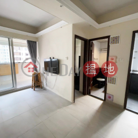 **Best Option** High Efficiency with Big Balcony, Close to MTR, Restaurants | Wealth Building 富裕大廈 _0