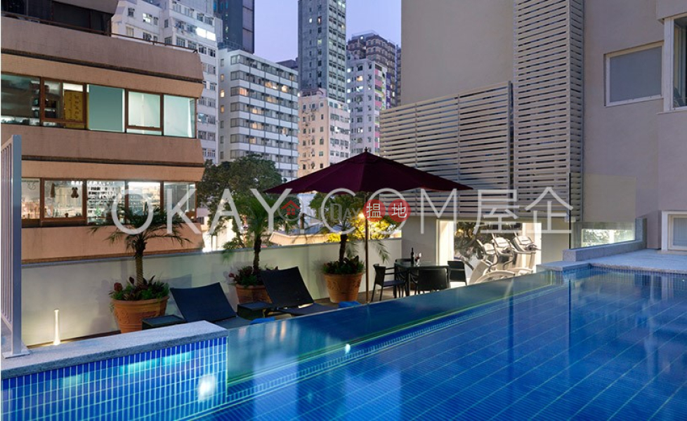 HK$ 34,200/ month, The Johnston Suites | Wan Chai District Stylish 1 bedroom with terrace | Rental