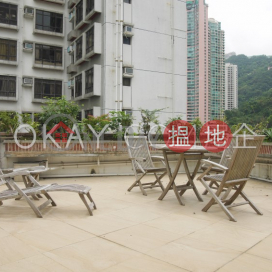 Tasteful 2 bedroom on high floor with rooftop | Rental | Jing Tai Garden Mansion 正大花園 _0