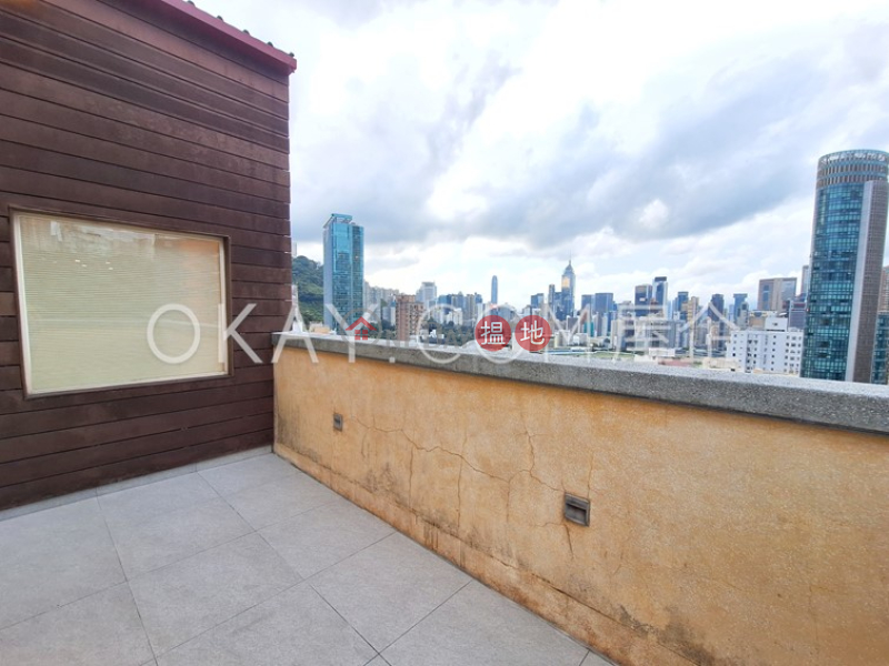 Unique penthouse with racecourse views, balcony | Rental 1-9 Yuk Sau Street | Wan Chai District | Hong Kong | Rental | HK$ 45,000/ month