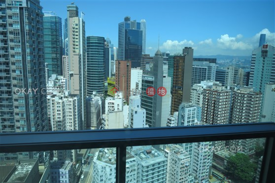 Unique 1 bedroom on high floor with sea views & balcony | Rental | The Avenue Tower 2 囍匯 2座 Rental Listings
