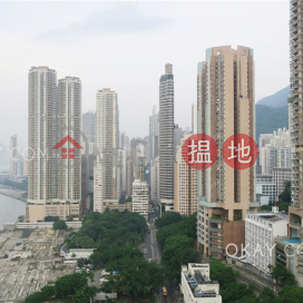 Luxurious 1 bed on high floor with sea views & balcony | Rental | 60 Victoria Road 域多利道60號 _0