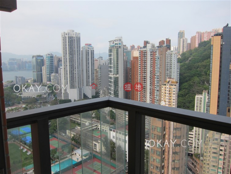 Luxurious 1 bed on high floor with harbour views | For Sale, 9 Warren Street | Wan Chai District Hong Kong, Sales HK$ 13M