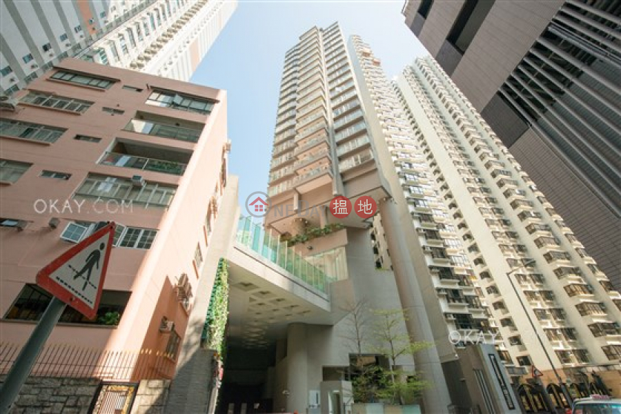 HK$ 25,000/ 月|干德道38號The ICON|西區1房1廁,極高層,星級會所,露台《干德道38號The ICON出租單位》