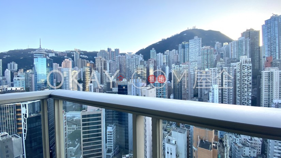 HK$ 56,000/ month | My Central | Central District Exquisite 3 bedroom on high floor with balcony | Rental