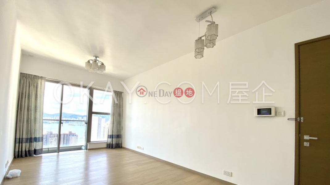 Rare 2 bedroom with harbour views & balcony | Rental | The Summa 高士台 Rental Listings