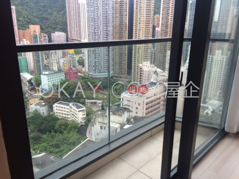 Nicely kept 2 bedroom on high floor with balcony | Rental | 28 Wood Road | Wan Chai District | Hong Kong | Rental | HK$ 39,000/ month