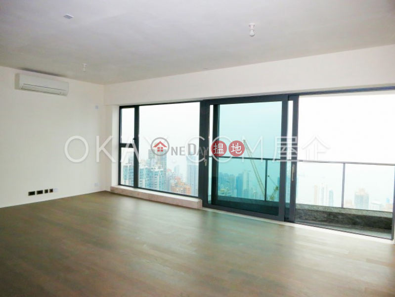 Gorgeous 3 bed on high floor with sea views & balcony | Rental 2A Seymour Road | Western District, Hong Kong Rental HK$ 100,000/ month