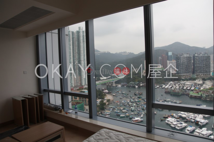Stylish 2 bed on high floor with sea views & balcony | Rental | Larvotto 南灣 Rental Listings
