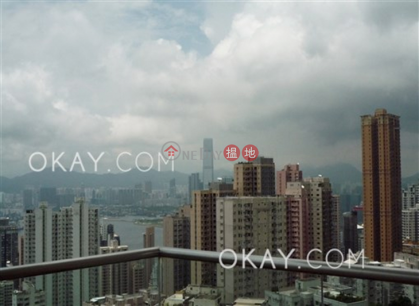 Property Search Hong Kong | OneDay | Residential Rental Listings Efficient 4 bed on high floor with sea views & balcony | Rental