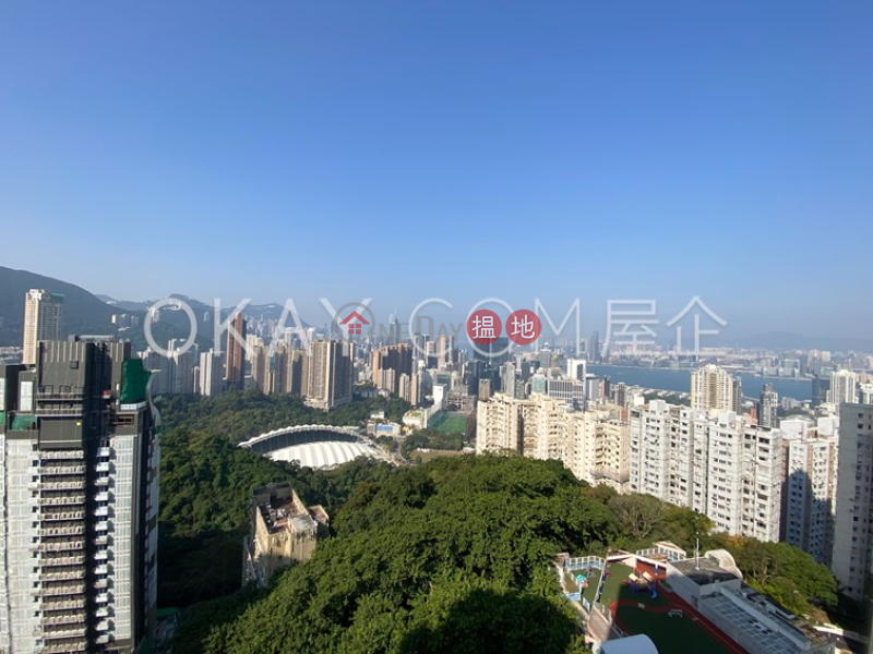 Property Search Hong Kong | OneDay | Residential | Rental Listings, Exquisite 3 bed on high floor with balcony & parking | Rental