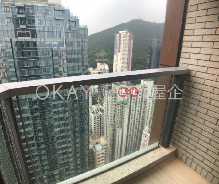 HK$ 30,000/ month | Townplace Western District Gorgeous 1 bedroom on high floor with balcony | Rental