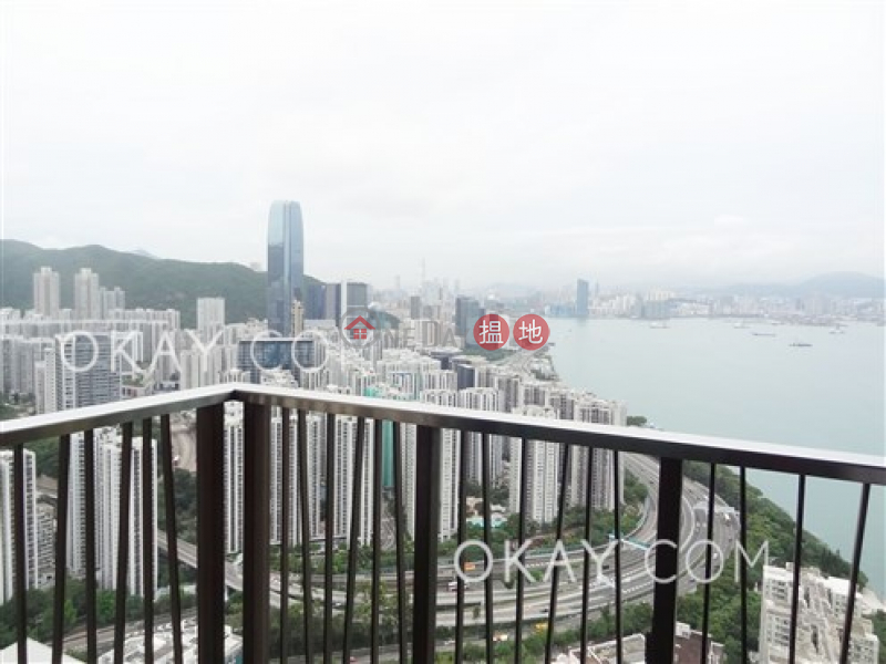 Lovely 2 bedroom on high floor with balcony | Rental | Tower 2 Grand Promenade 嘉亨灣 2座 Rental Listings