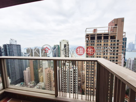 Nicely kept 3 bed on high floor with harbour views | For Sale | Island Crest Tower 1 縉城峰1座 _0