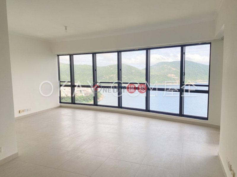 Stylish 4 bed on high floor with sea views & balcony | Rental | Pacific View Block 4 浪琴園4座 Rental Listings