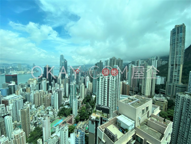 Luxurious 3 bed on high floor with harbour views | Rental | 2 Park Road 柏道2號 Rental Listings