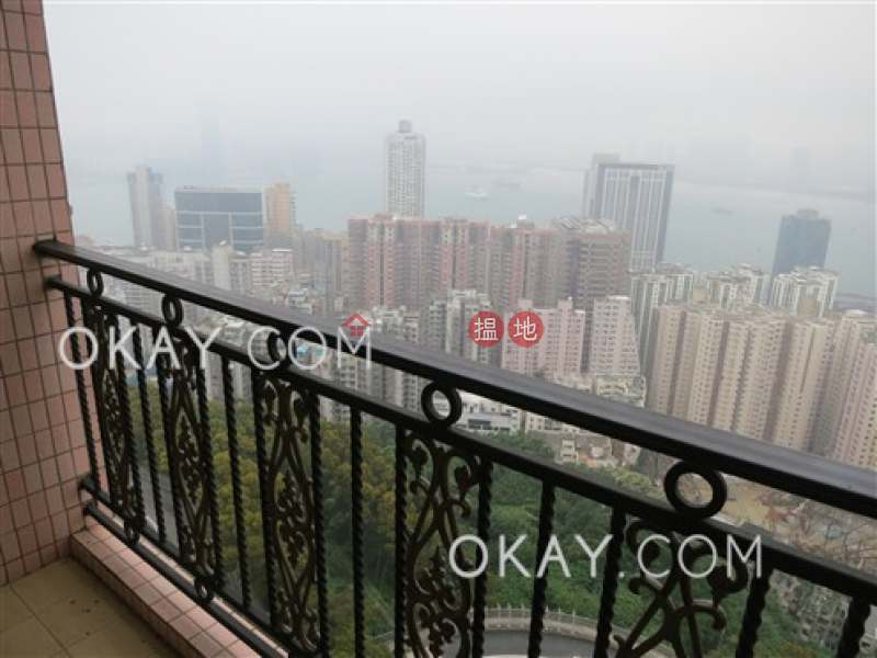 Nicely kept 3 bed on high floor with balcony & parking | Rental, 1 Braemar Hill Road | Eastern District, Hong Kong, Rental HK$ 48,000/ month