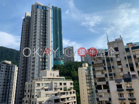 Unique 1 bedroom on high floor with balcony | Rental | Po Wah Court 寶華閣 _0