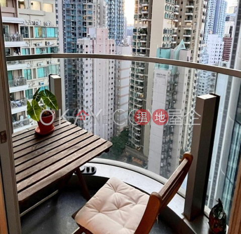Lovely studio on high floor with balcony | For Sale | One Wan Chai 壹環 _0