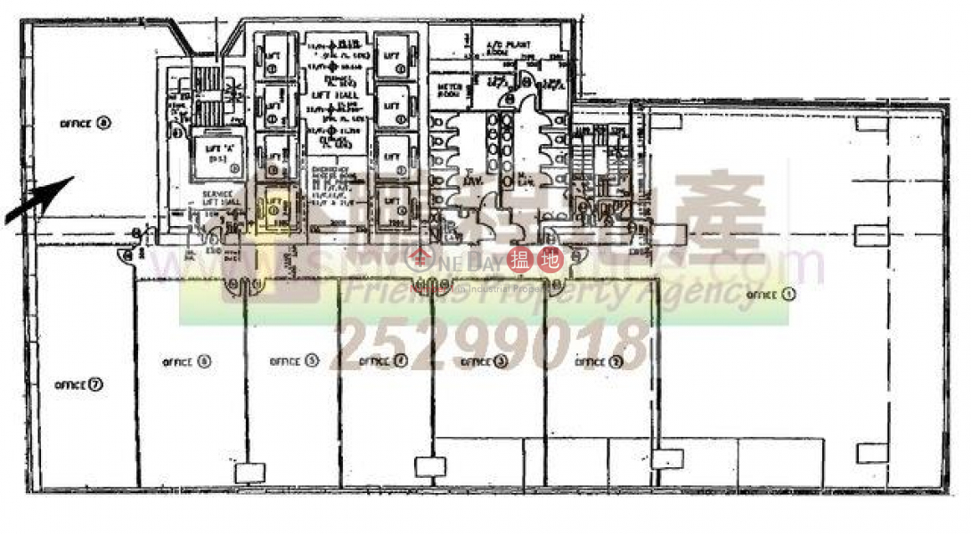 1580sq.ft Office for Rent in Wan Chai 248-256 Queens Road East | Wan Chai District, Hong Kong Rental, HK$ 62,410/ month