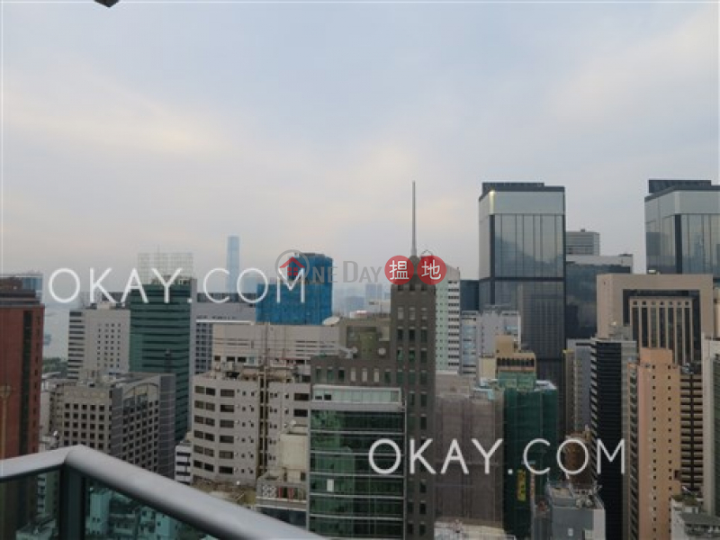 HK$ 27,000/ month, J Residence | Wan Chai District | Practical 1 bed on high floor with sea views & balcony | Rental