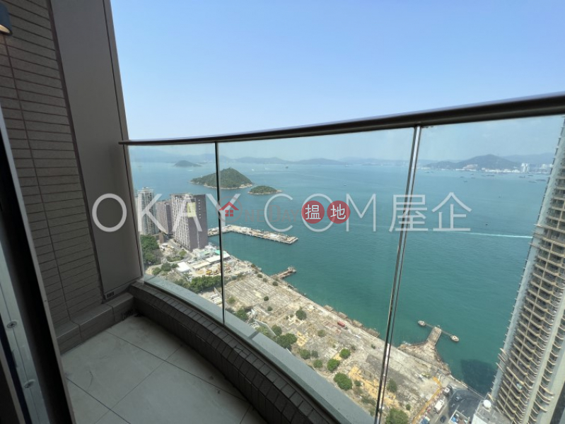Property Search Hong Kong | OneDay | Residential, Sales Listings | Tasteful 1 bed on high floor with sea views & balcony | For Sale