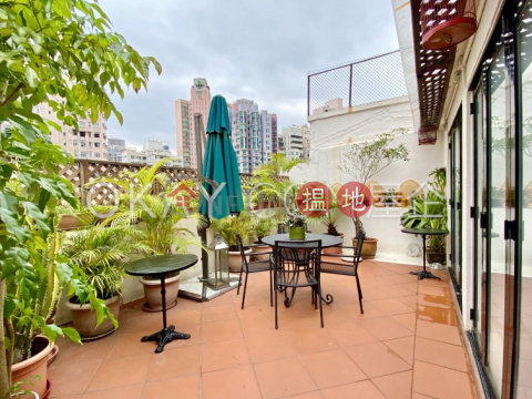 Efficient 2 bed on high floor with rooftop & terrace | Rental | 39-41 Lyttelton Road 列堤頓道41號 _0