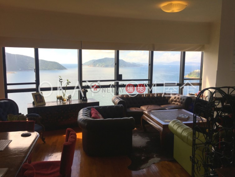 Beautiful 4 bed on high floor with sea views & balcony | Rental | Pacific View Block 3 浪琴園3座 Rental Listings