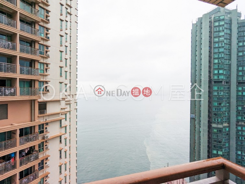 Tasteful 3 bed on high floor with sea views & balcony | Rental, 38 New Praya Kennedy Town | Western District | Hong Kong Rental HK$ 32,000/ month