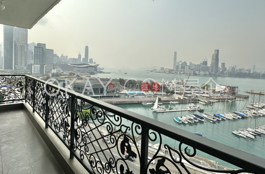 Rare 2 bed on high floor with harbour views & balcony | Rental | Riviera Mansion 海濱大廈 Rental Listings