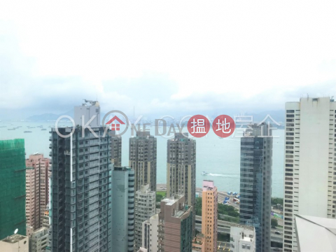 Lovely 3 bedroom on high floor with sea views & balcony | For Sale | Island Crest Tower 2 縉城峰2座 _0