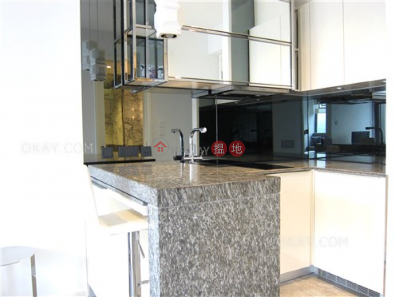 HK$ 25,000/ month | The Pierre, Central District | Lovely 1 bed on high floor with harbour views & balcony | Rental