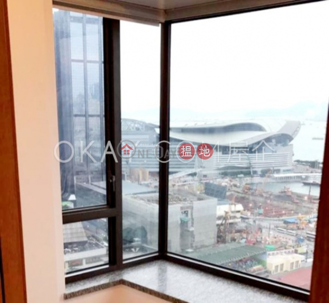 HK$ 28M | The Gloucester Wan Chai District | Nicely kept 2 bedroom with sea views & balcony | For Sale