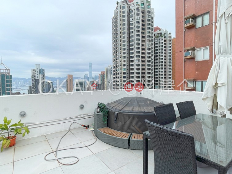 Nicely kept 1 bedroom on high floor with rooftop | Rental 58-60 Bonham Road | Western District | Hong Kong, Rental HK$ 37,000/ month