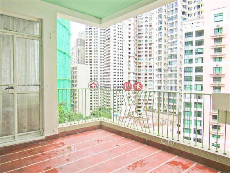 Unique 3 bedroom with balcony & parking | Rental | Panorama 全景大廈 Rental Listings