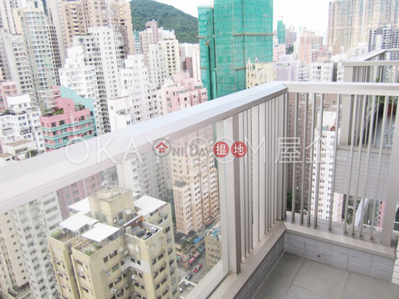 Rare 2 bedroom on high floor with balcony | Rental | Island Crest Tower 1 縉城峰1座 Rental Listings