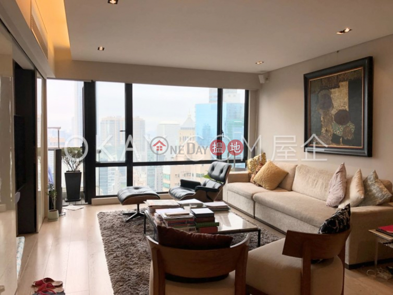 Luxurious 3 bedroom with harbour views & balcony | Rental | The Grand Panorama 嘉兆臺 Rental Listings