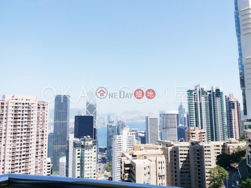 Efficient 3 bedroom with balcony & parking | For Sale, 1 Tregunter Path | Central District Hong Kong, Sales HK$ 68M