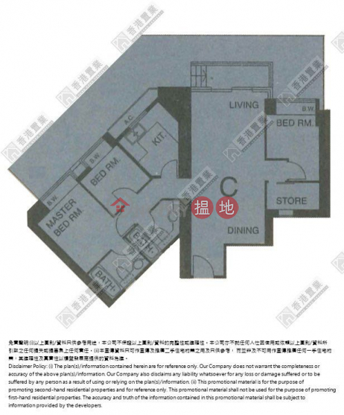 HK$ 2,200萬|港景峯1座油尖旺-港景峯三房一套