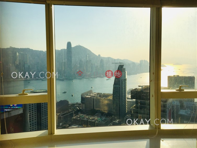 Lovely 2 bedroom on high floor with harbour views | Rental | The Masterpiece 名鑄 Rental Listings