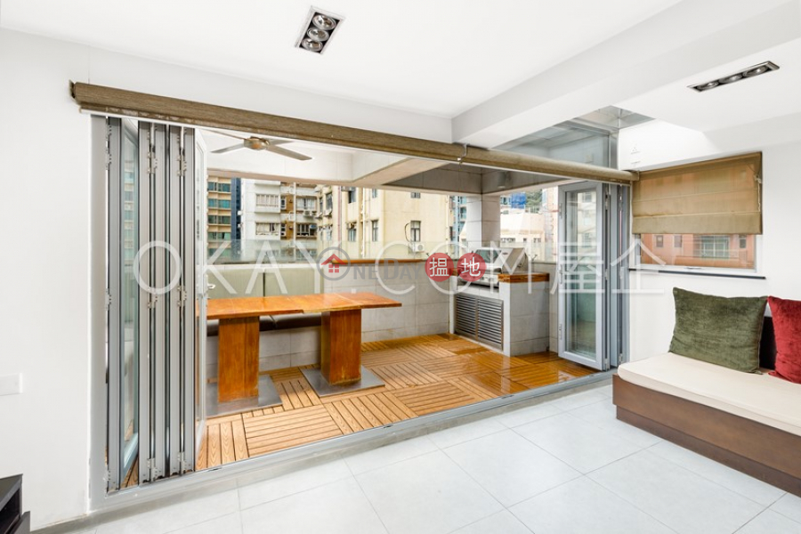 Rare 1 bedroom on high floor with terrace | For Sale 1 Stone Nullah Lane | Wan Chai District Hong Kong, Sales | HK$ 12.65M