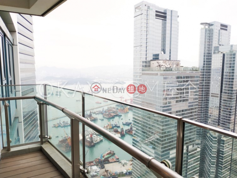 Stylish 3 bed on high floor with sea views & balcony | Rental | 1 Austin Road West | Yau Tsim Mong | Hong Kong | Rental HK$ 58,000/ month