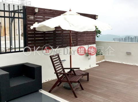 Tasteful 3 bed on high floor with sea views & rooftop | Rental | Pokfulam Gardens Block 5 薄扶林花園 5座 _0