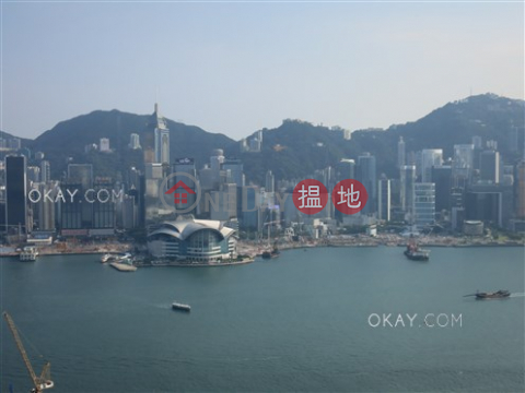 Gorgeous 3 bedroom on high floor with harbour views | Rental | The Masterpiece 名鑄 _0