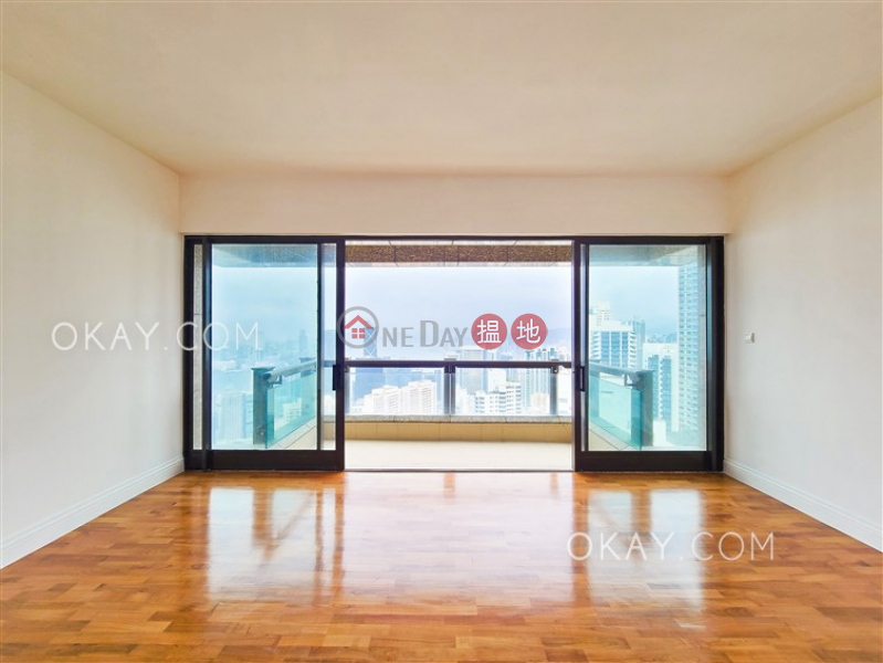 Rare 3 bed on high floor with harbour views & balcony | Rental | 12 Tregunter Path | Central District, Hong Kong | Rental | HK$ 130,000/ month