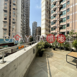 Tasteful 3 bedroom with terrace | Rental, Po Tak Mansion 寶德大廈 | Wan Chai District (OKAY-R120408)_0