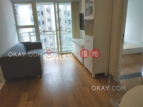 Lovely 1 bedroom on high floor with balcony | For Sale | Centrestage 聚賢居 _0