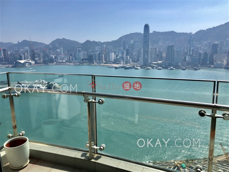 Rare 3 bed on high floor with harbour views & balcony | Rental | The Harbourside Tower 2 君臨天下2座 Rental Listings