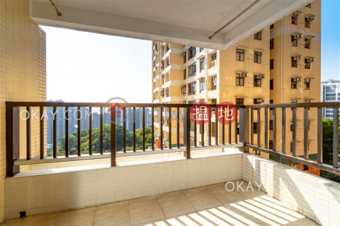 Lovely 4 bedroom with balcony & parking | Rental | Pokfulam Gardens Block 3 薄扶林花園 3座 _0