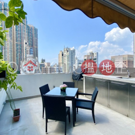 Popular 1 bedroom with terrace | Rental, Poga Building 保基大廈 | Western District (OKAY-R179331)_0